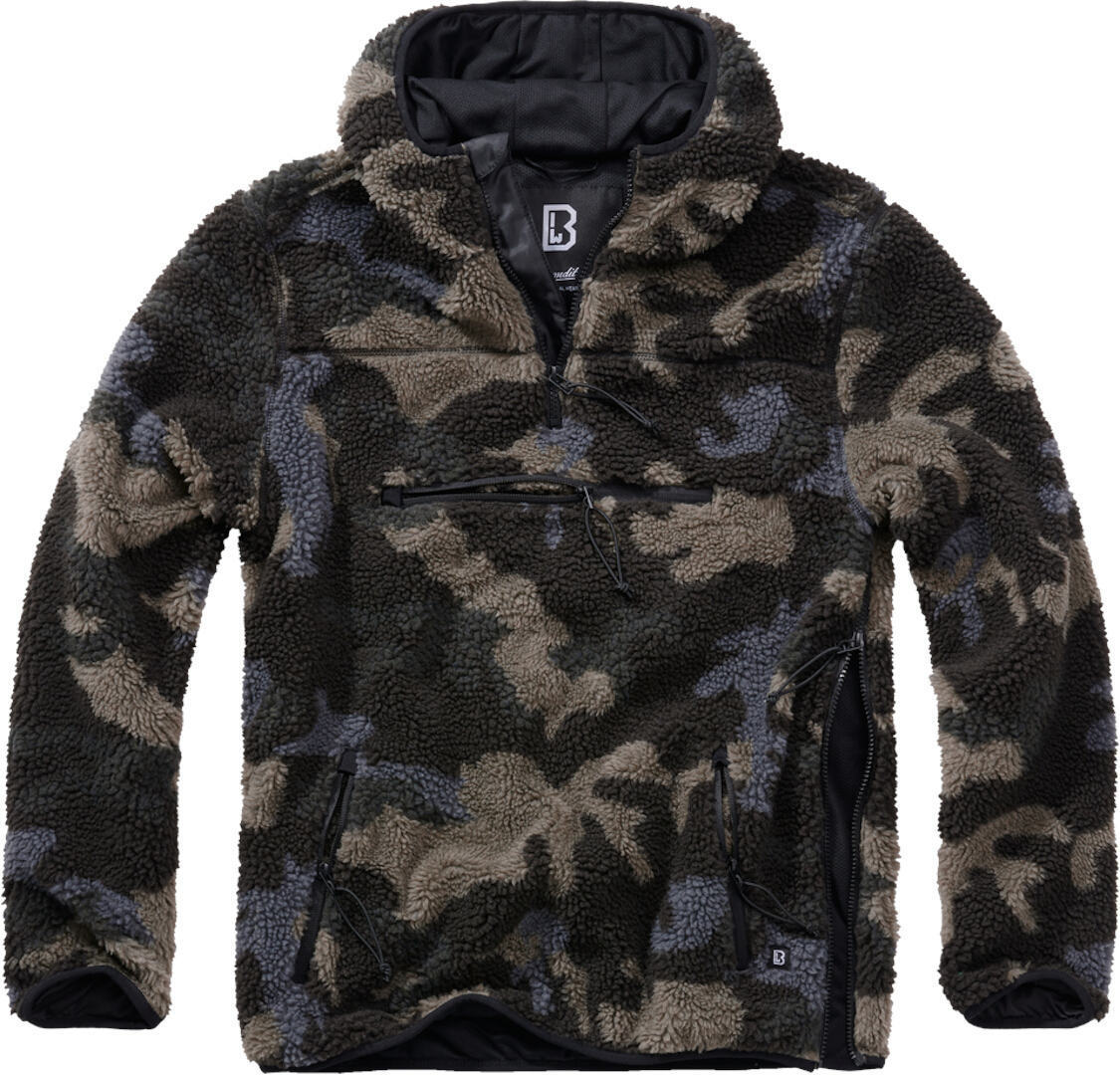 Brandit Teddyfleece Worker Jersey - Multicolor (S)