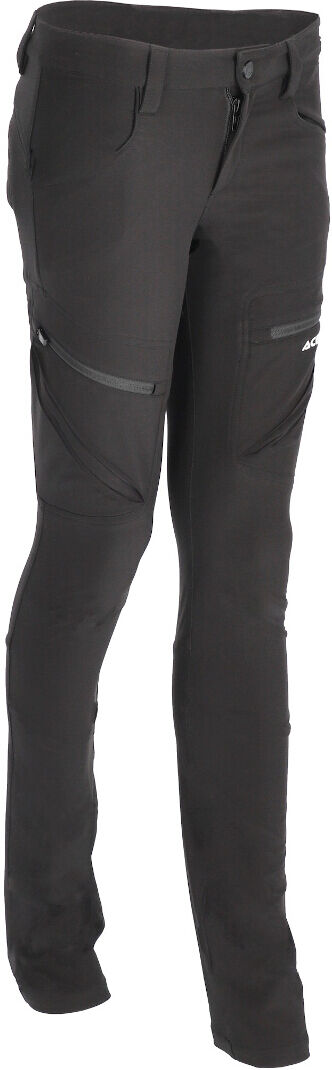 Acerbis Paddock Pantalones textiles para mujer - Negro (XL)