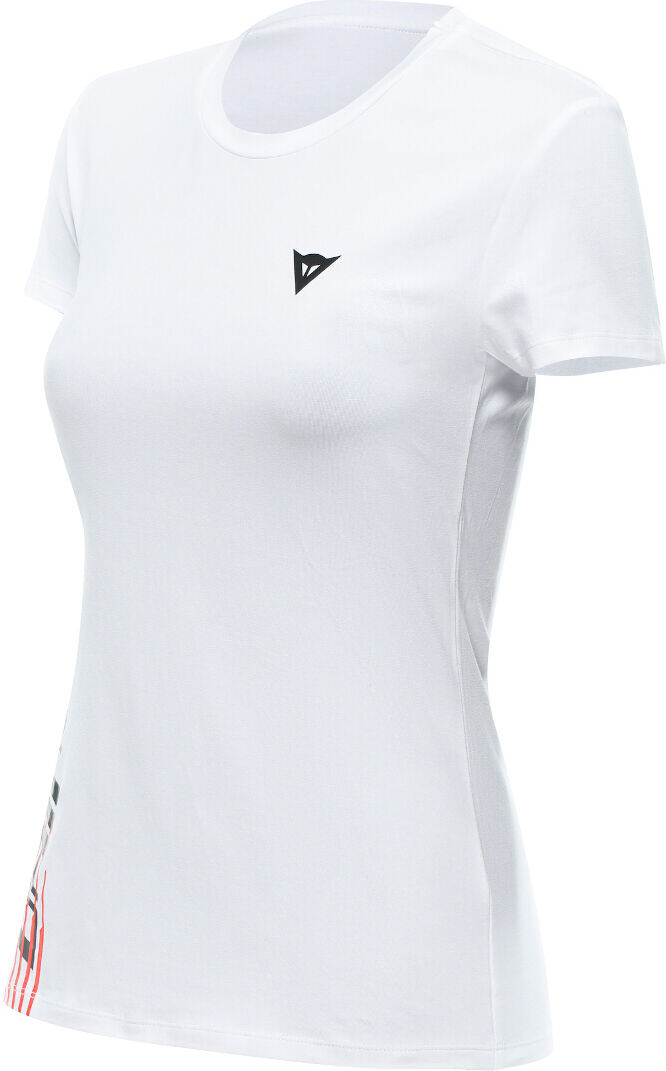 Dainese Logo Camiseta de mujer - Negro Blanco