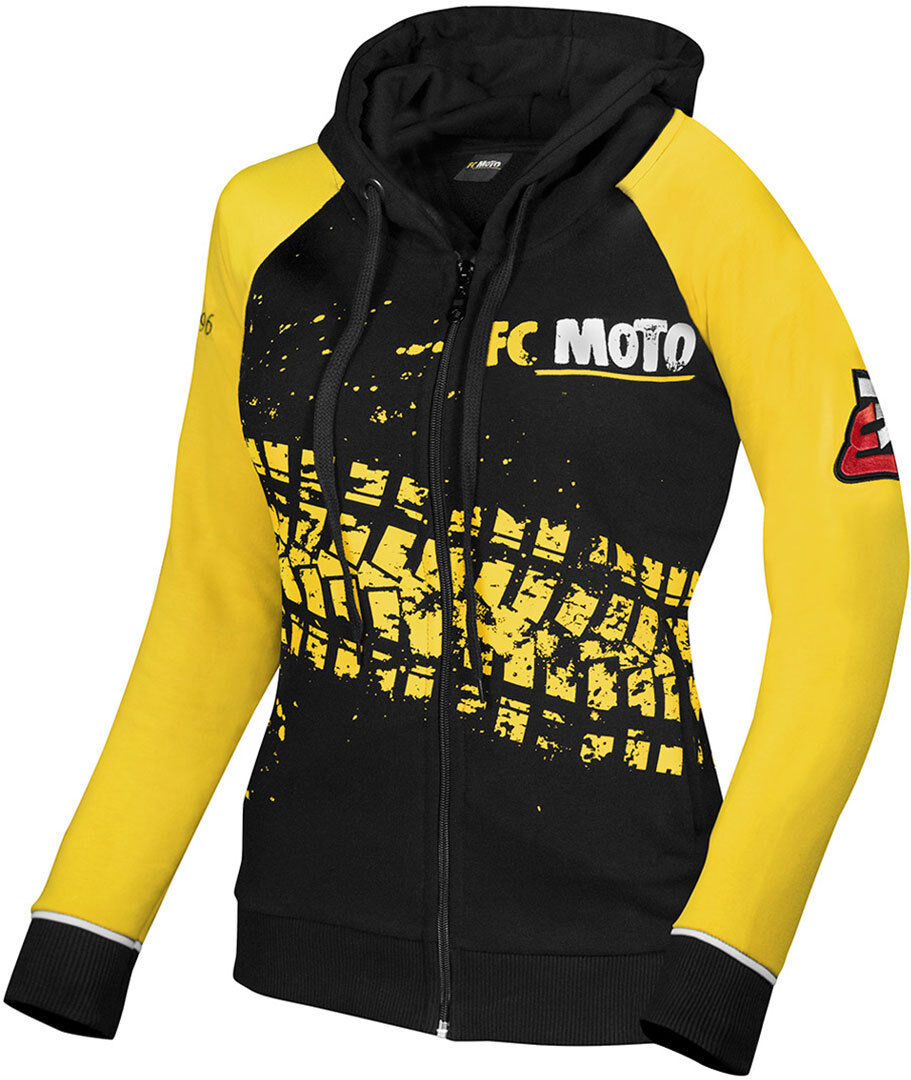 FC-Moto Corp Las señoras Zip Hoodie FC-Moto Corp Las señoras Zip Hoodie