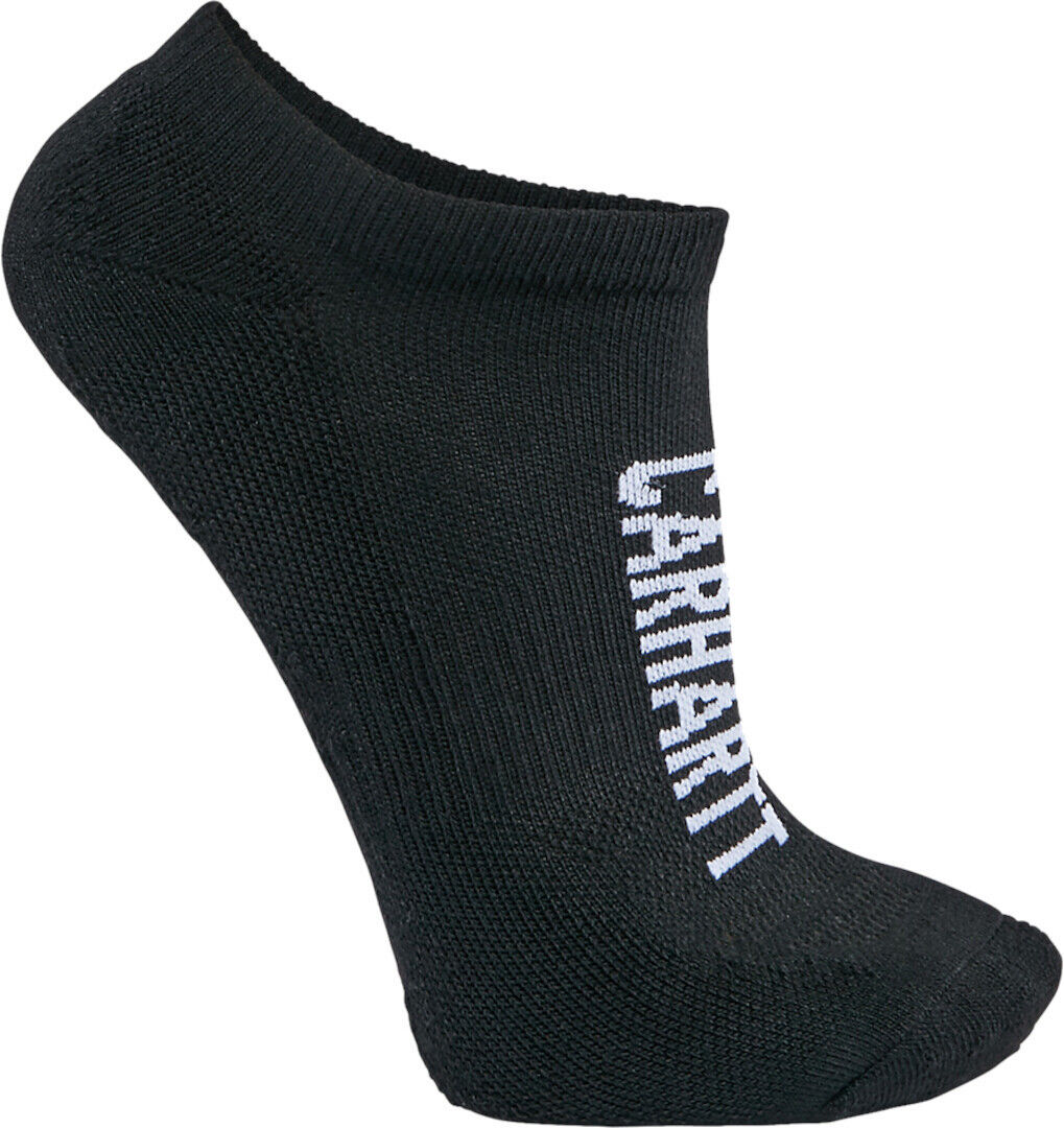 Carhartt Force Midweight Logo Low Cut Calcetines (3 pares) - Negro (XL)