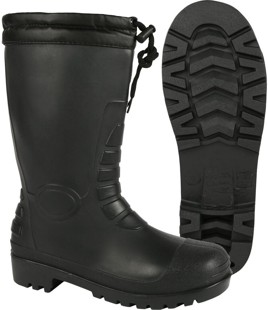 Brandit Botas de lluvia - Negro (44)