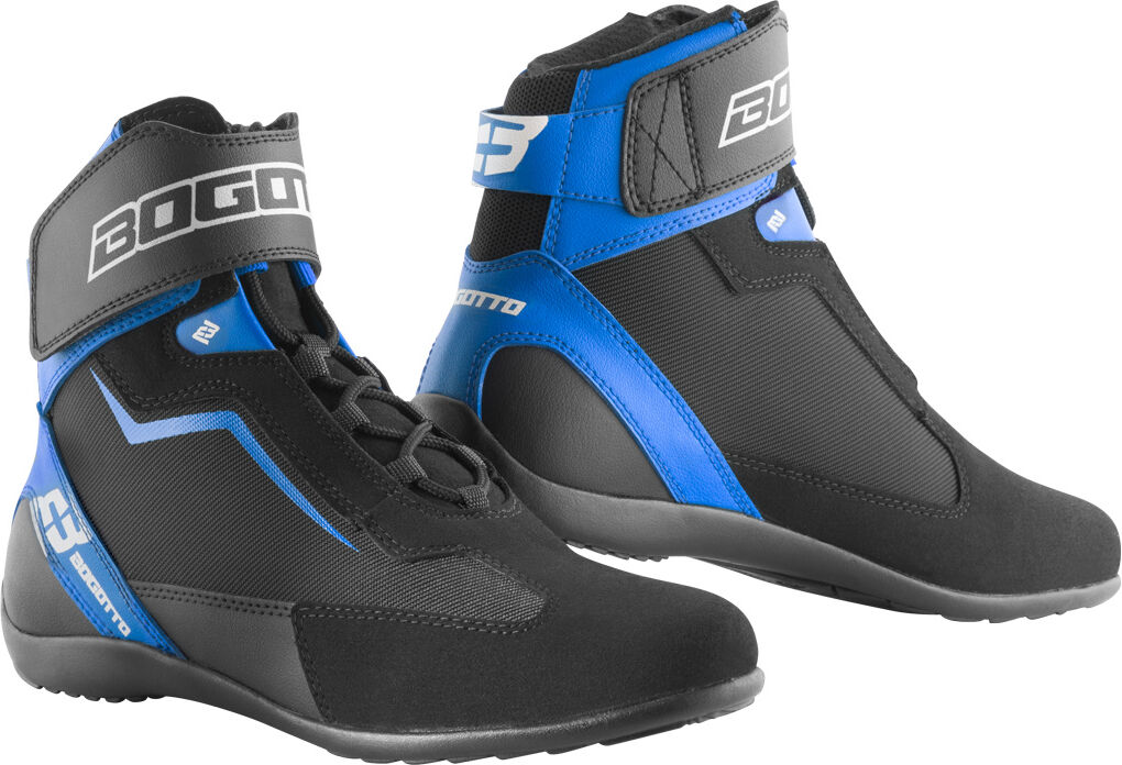 Bogotto Mix Disctrict Zapatos de moto - Negro Azul (39)