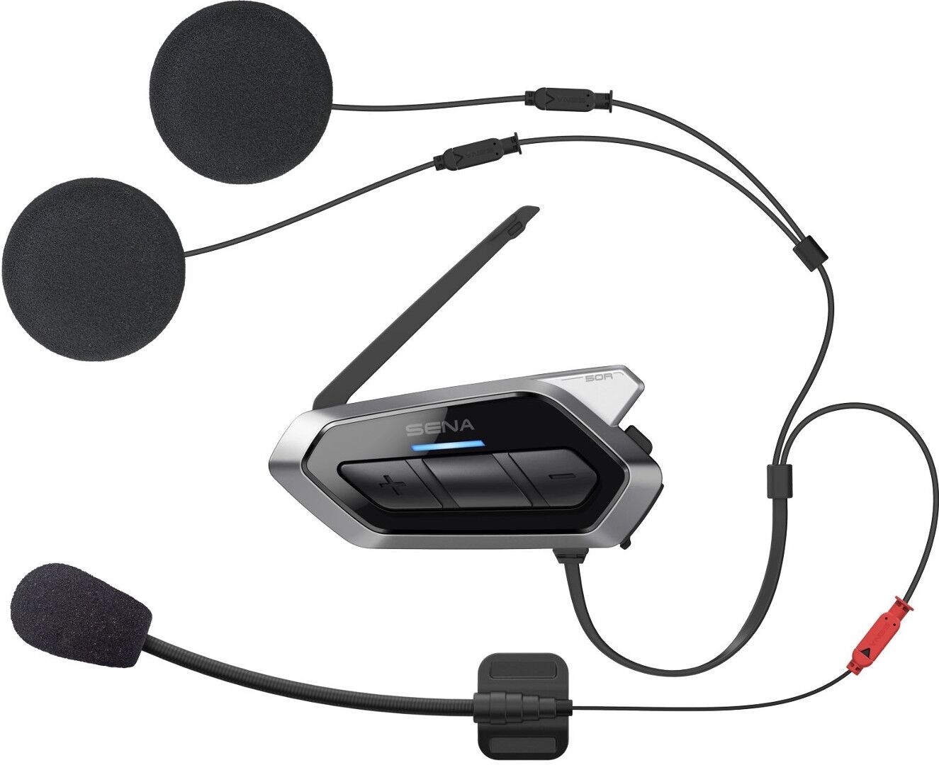 Sena 50R Sound by Harman Kardon Bluetooth Sistema de comunicación Single Pack - Negro (un tamaño)
