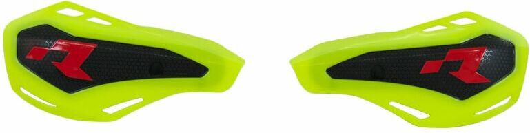 Race Tech Carcasa de repuesto HP1 protector de manos amarillo fluorescente -