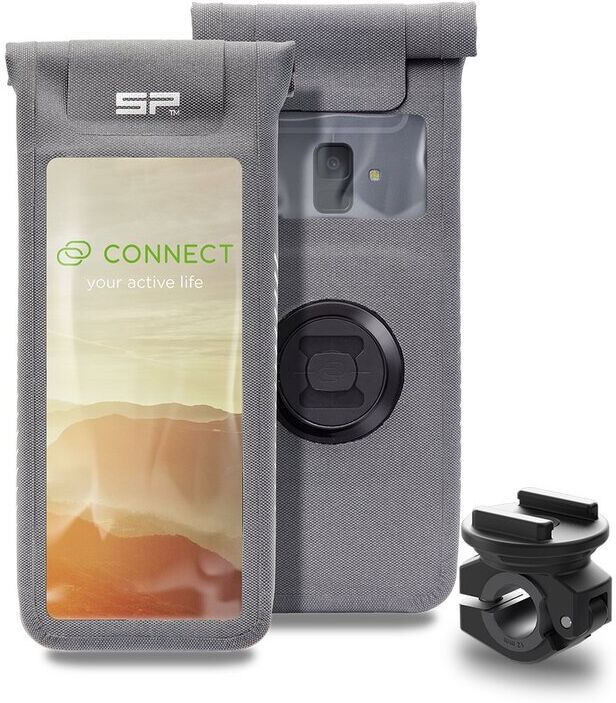 SP Connect SP-CONNECT Moto Bundle Universal Smartphone Case - Gris Tamaño M -