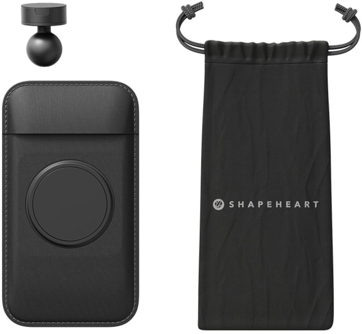 Shapeheart Ball Bundle Soporte magnético para smartphone para adaptador esférico universal - Negro (M)