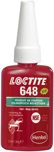 LOCTITE Fijación de mangas 648 - botella 24ml -