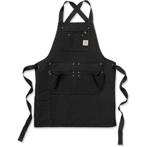 Carhartt Duck Delantal - Negro (un tamaño)