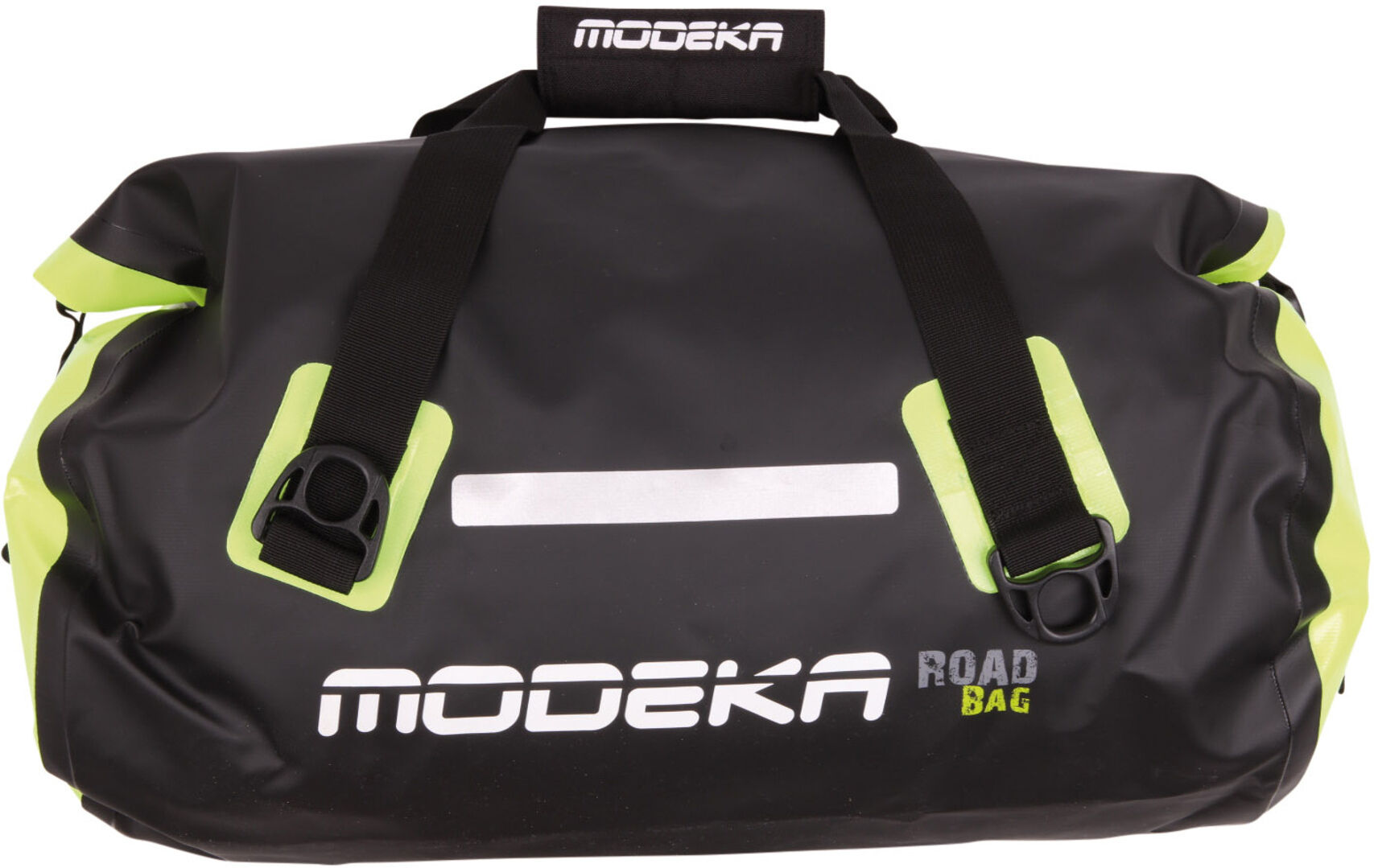 Modeka Road Bag 45L Bolsa de equipaje - Negro Amarillo (un tamaño)