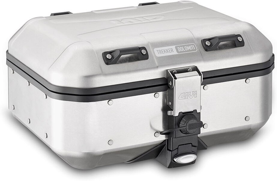 GIVI Trekker Dolomiti caja 30 litros aluminio - Gris Plata (21-30l)