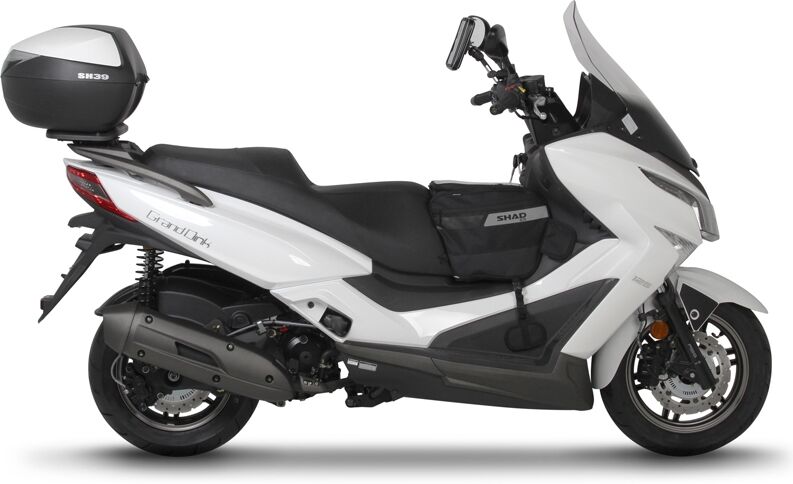 SHAD TOP MASTER KYMCO GRAND DINK 125/300ABS Conexión en mayúsculas - Negro