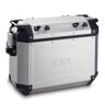 GIVI Outback Side Case Set Alu - Negro Plata