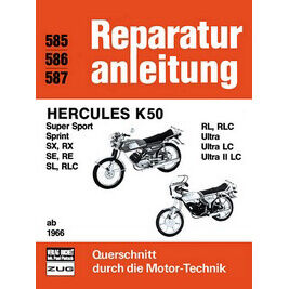 motorbuch Vol. 585 Instrucciones de reparación Hércules K50 a partir de 1966 -