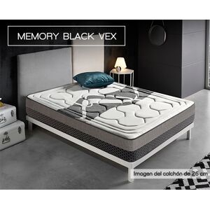 HOME Colchón viscoelástico Memory Black Vex