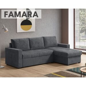 HOME Sofá cama de tela Famara