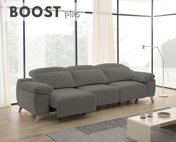 HOME Sofá de tela Boost Plus de StyleKomfort