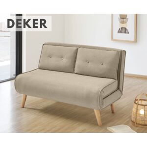 HOME Sofá cama de tela Deker