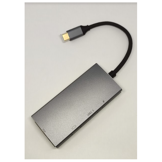 Ultrapix adaptador 4 en 1 USB C con HUB HDMI (4K), USB 3.0, USB C y VGA UPBN-020