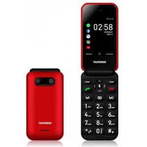 Teléfono móvil Telefunken S740 Rojo