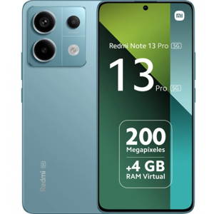 Teléfono Móvil Xiaomi Redmi Note 13 Pro 5G 12RAM 512GB Ocean Teal