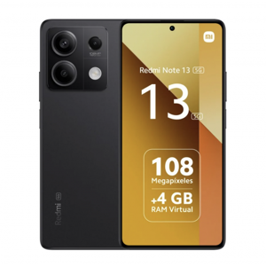 Teléfono Móvil Xiaomi Redmi Note 13 5G 6Ram 128Gb Negro Teléfono Móvil Xiaomi Redmi Note 13 5G 6Ram 128Gb Negro
