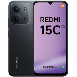 Teléfono móvil Xiaomi Redmi 15C 5G 4Ram 256Gb Negro Teléfono móvil Xiaomi Redmi 15C 5G 4Ram 256Gb Negro