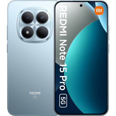 Teléfono móvil Xiaomi Redmi Note 15 Pro 5G 8Ram 256GB Azul Teléfono móvil Xiaomi Redmi Note 15 Pro 5G 8Ram 256GB Azul