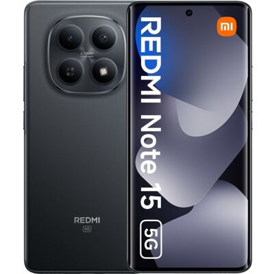 Teléfono móvil Xiaomi Redmi Note 15 5G 8Ram 256GB Negro Teléfono móvil Xiaomi Redmi Note 15 5G 8Ram 256GB Negro