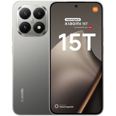 Teléfono móvil Xiaomi 15T 5G 12Ram 256Gb Gris Teléfono móvil Xiaomi 15T 5G 12Ram 256Gb Gris