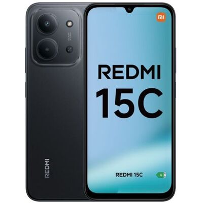 Teléfono móvil Xiaomi Redmi 15C 4G 4Ram 256Gb Negro Teléfono móvil Xiaomi Redmi 15C 4G 4Ram 256Gb Negro