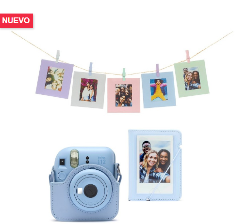 Fujifilm Kit de Accesorios Instax Mini 12 Azul