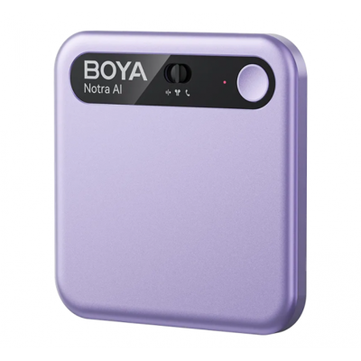 Grabadora de voz inteligente BOYA NOTRA lila Grabadora de voz inteligente BOYA NOTRA lila