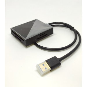 ULTRAPIX LECTOR DE TARJETAS 4 EN 1 : CF/SD/MS/TF USB 3.0  UPBN-002