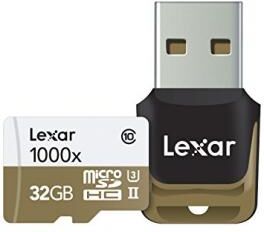 Lexar Tarjetas Lexar Professional 1000x microSDHC/microSDXC UHS-II 32Gb Lexar Tarjetas Lexar Professional 1000x microSDHC/microSDXC UHS-II 32Gb