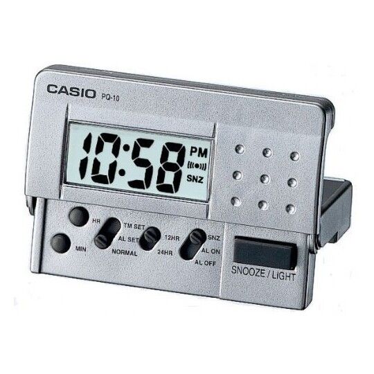 Reloj Despertador Casio digital PQ-10D-8