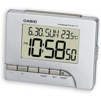 Reloj Despertador Casio digital DQ-747-8D Reloj Despertador Casio digital DQ-747-8D