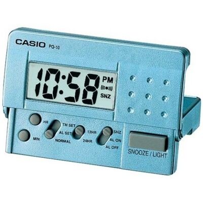 Reloj Despertador Casio digital PQ-10D-2 Reloj Despertador Casio digital PQ-10D-2