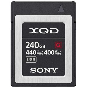 Tarjeta Sony QD-G240F Serie G XQD 240GB 440MB/s Tarjeta Sony QD-G240F Serie G XQD 240GB 440MB/s