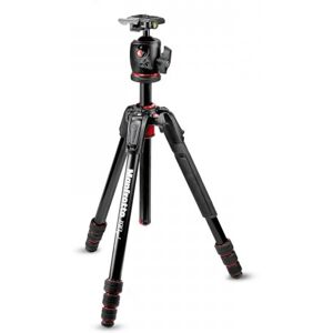 Trípode de aluminio Manfrotto 190Go! 4 secciones con rótula de bola