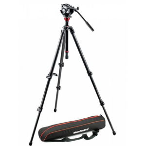 Trípode Manfrotto 755CX3 Con Rotula MVH500AH