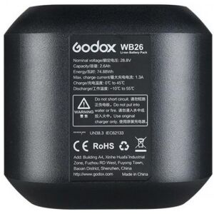 Godox WB26 Batería para Godox AD600 PRO