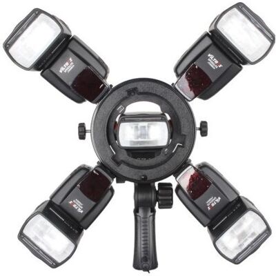 Soporte Triopo para 5 Flashes TR-05 Soporte Triopo para 5 Flashes TR-05
