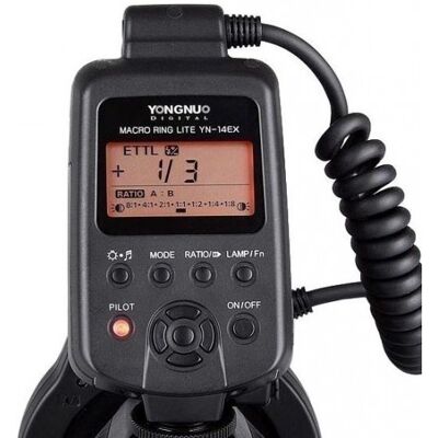 Yongnuo YN-14EX II Luz de Anillo Macro TTL para Sony - Tubos de Flash Ajustables Yongnuo YN-14EX II Luz de Anillo Macro TTL para Sony - Tubos de Flash Ajustables