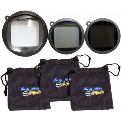 Filtros de 3 filtros PolarPro para GoPro Hero3+ y Hero4 Filtros de 3 filtros PolarPro para GoPro Hero3+ y Hero4