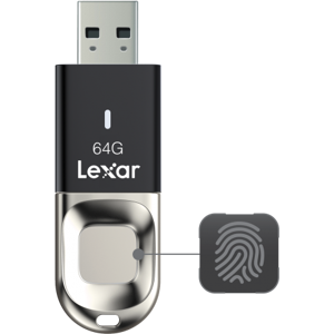 Lexar JumpDrive Fingerprint F35 64GB Lexar JumpDrive Fingerprint F35 64GB