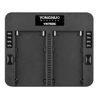 Cargador doble Yongnuo YN750C - Fuente de alimentación para cámara Cargador doble Yongnuo YN750C - Fuente de alimentación para cámara