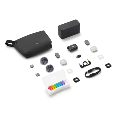 DJI Mic Mini 2S (2TX + 1RX + Estuche de carga) DJI Mic Mini 2S (2TX + 1RX + Estuche de carga)