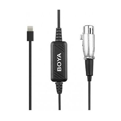 Cable Microfónico Lightning Boya BY-BCA7 - Micrófono Cable Microfónico Lightning Boya BY-BCA7 - Micrófono
