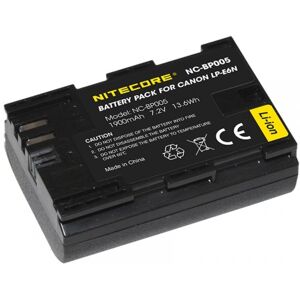 Batería Nitecore para Canon LP-E6N